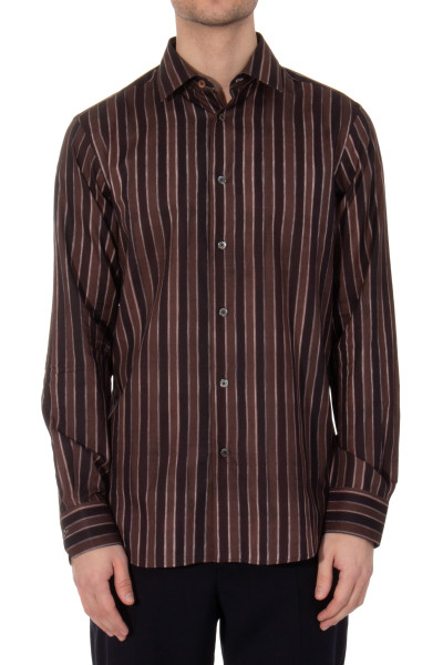 PAUL SMITH 'Painted Stripe' Organic Cotton Shirt