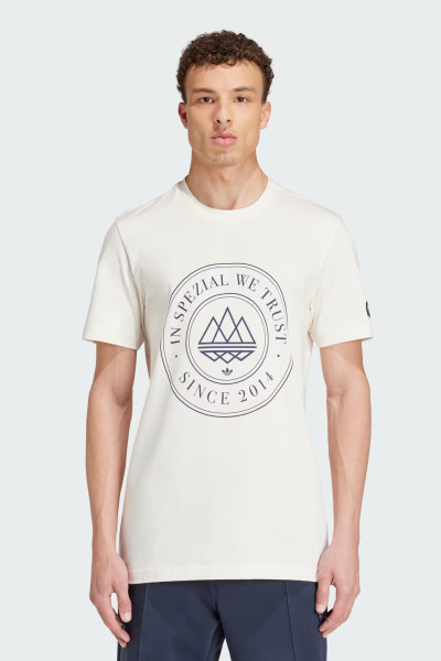 ADIDAS Spezial Printed Organic Cotton T-Shirt Mod Trefoil 10