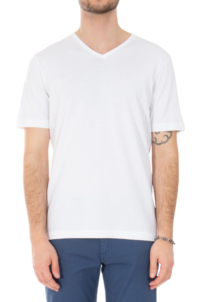 STEFAN BRANDT V-Neck Cotton T-Shirt