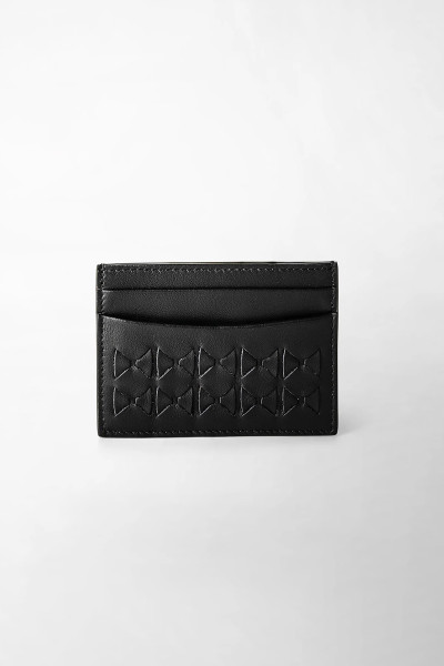 SERAPIAN Mosaico Leather Card Holder