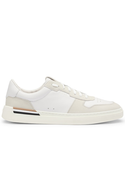 BOSS Leather & Suede Sneakers Clint