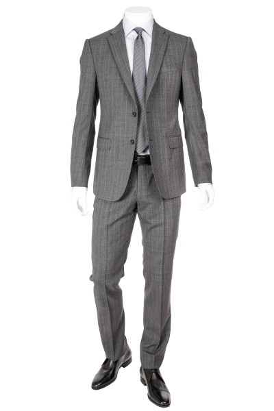 EMPORIO ARMANI Striped Wool Suit