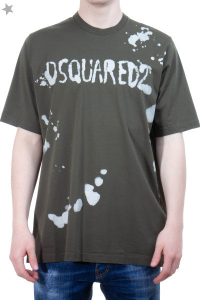DSQUARED2 Colour Spot Print T Shirt
