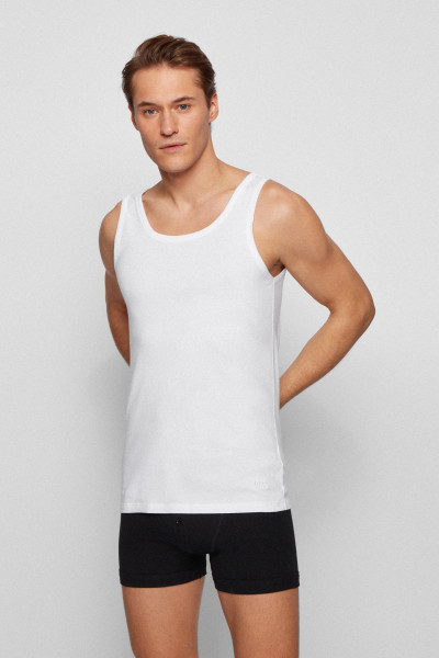 BOSS 3-Pack Cotton Stretch Tank Tops