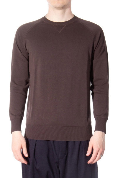 ASPESI Fine Cotton Knit Sweatshirt
