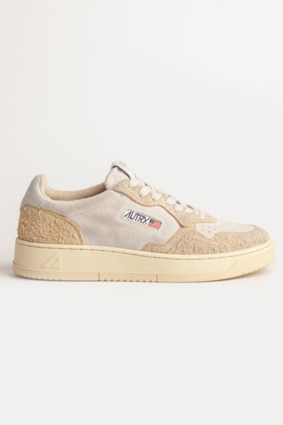 AUTRY Low Leather & Suede Sneakers Medalist