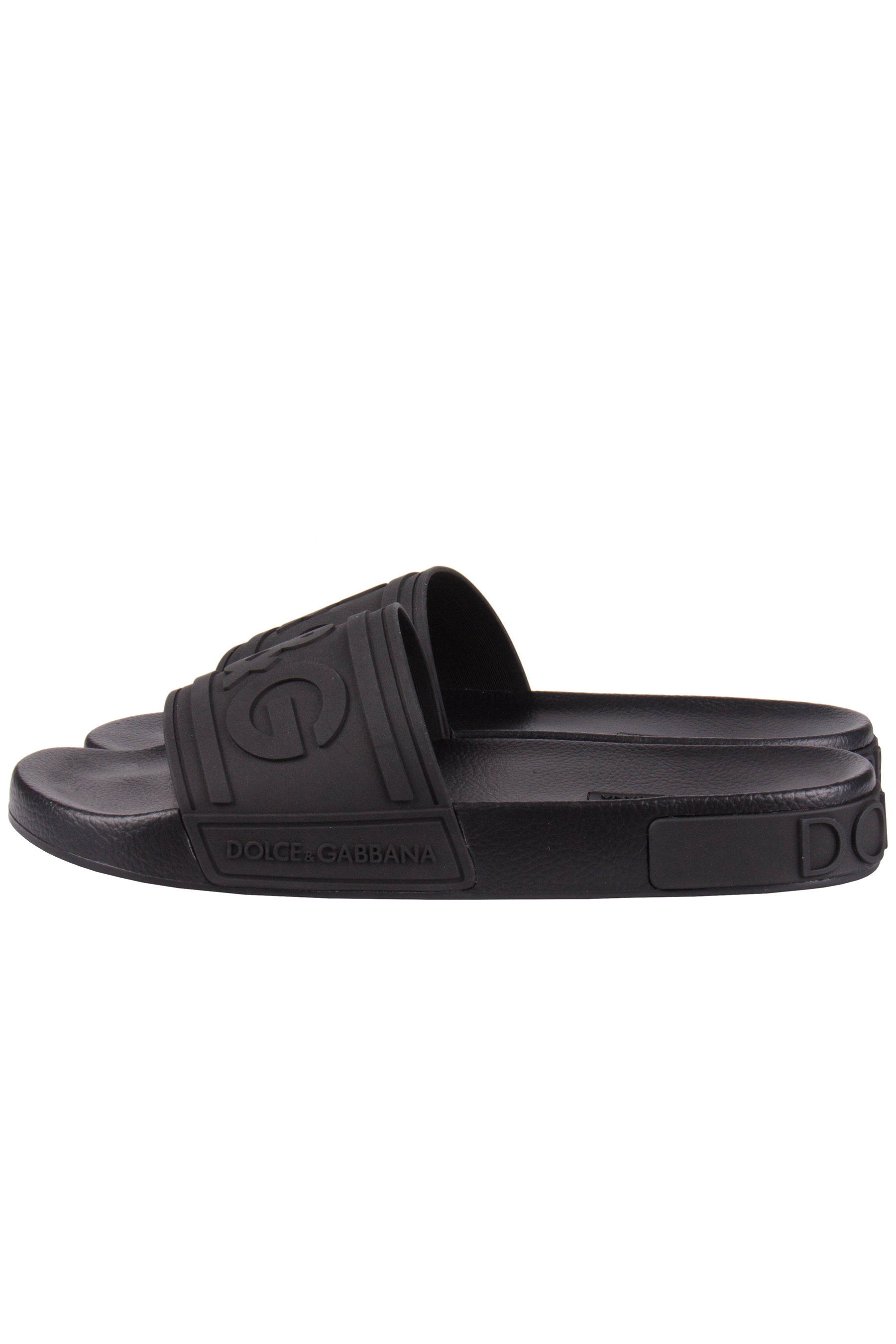 DOLCE \u0026 GABBANA Logo Slides | Sandals 