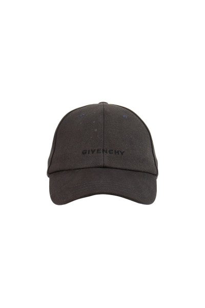 GIVENCHY Embroidered Rip And Repair Cotton Cap