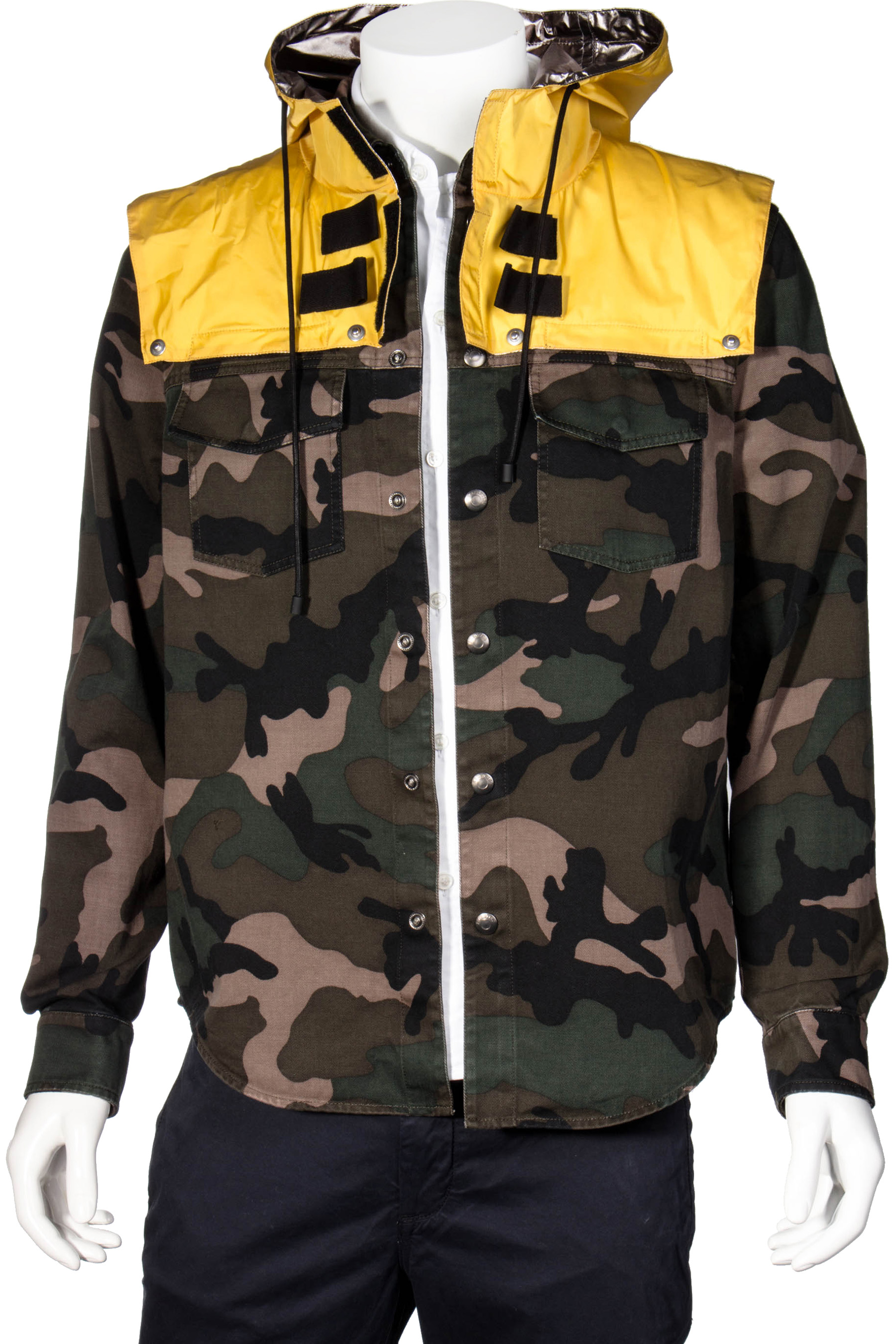 Camouflage Hooded Jacket | Jackets | Jackets & Coats | Clothing | Men | mientus Online Store