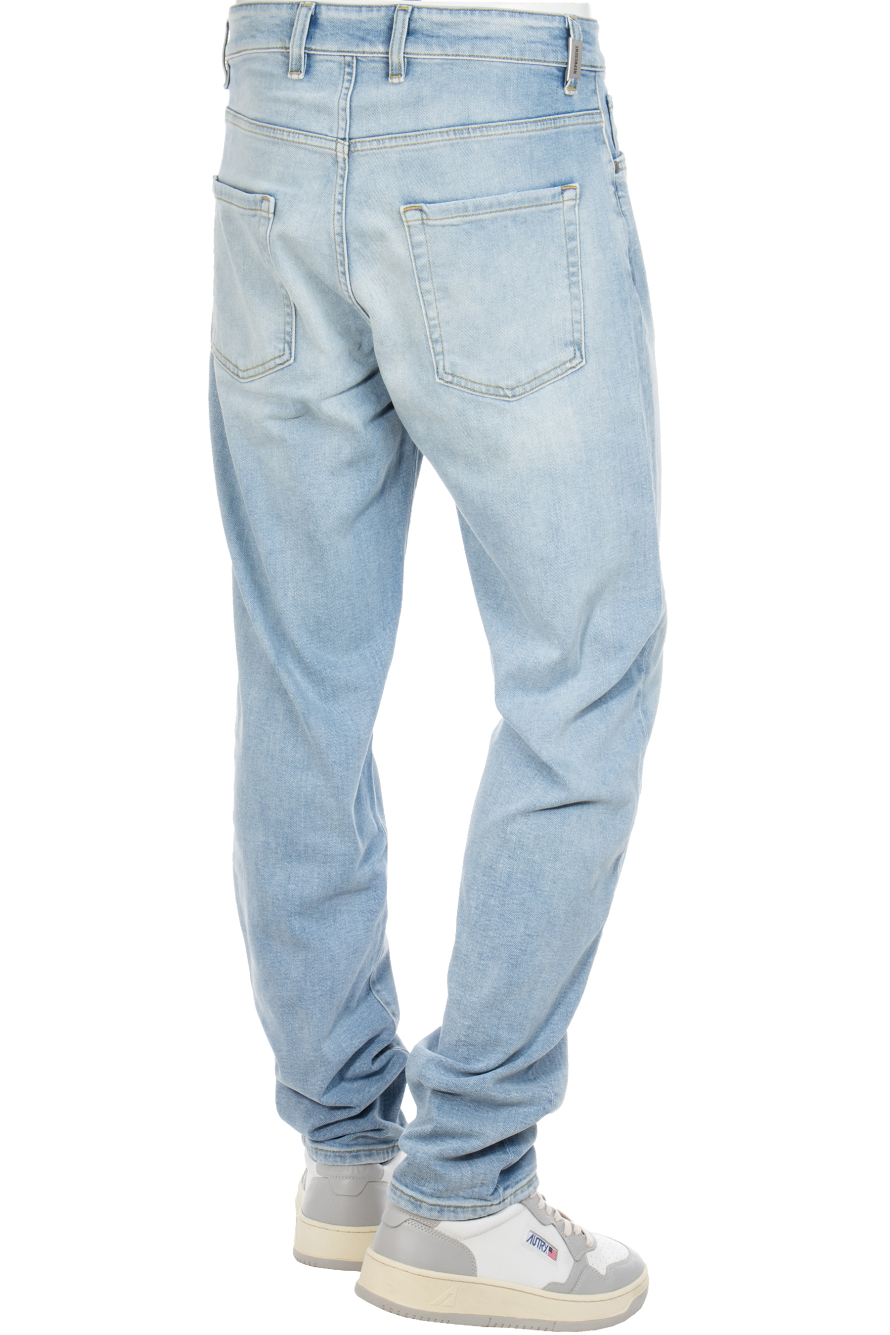 REPRESENT Essential Denim Blue Cream, Jeans