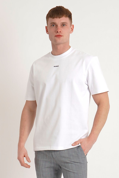 HUGO Printed Cotton Jersey T-Shirt Dapolino
