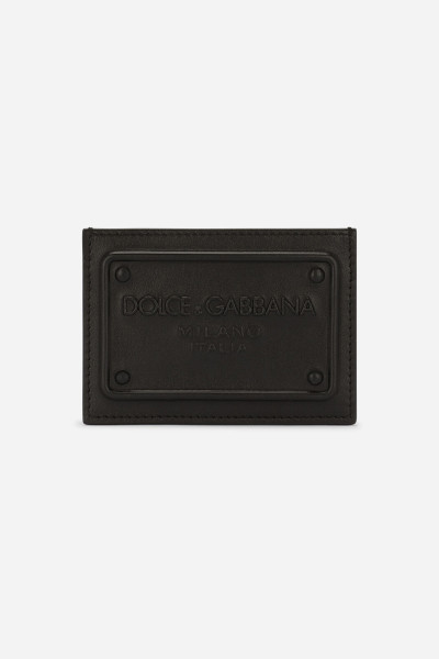 DOLCE & GABBANA Card Holder Emboosed Logo