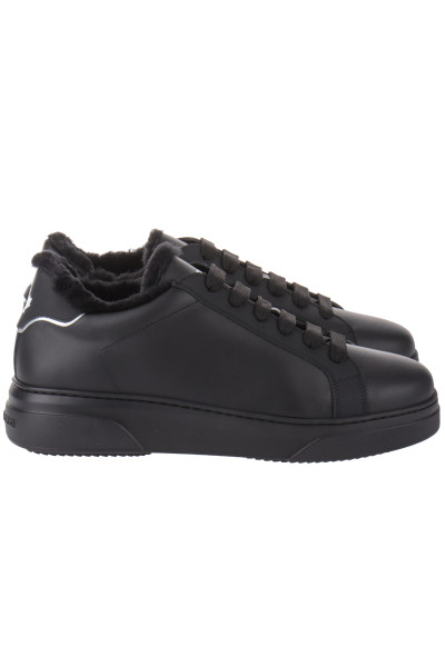 DSQUARED2 Fur Lined Sneakers Bumper