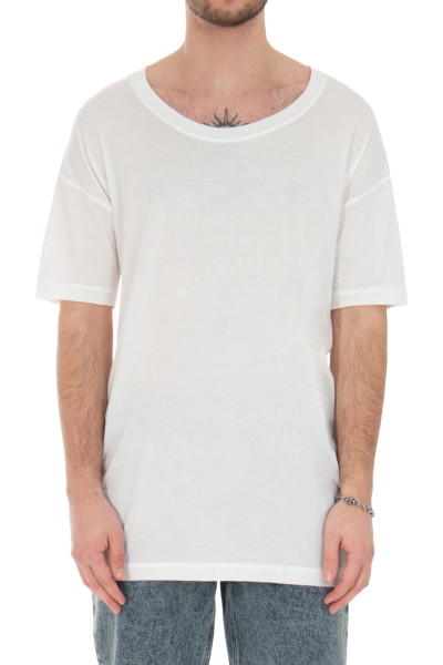 RE:VOLVER ATELIER Scoop Neck Cotton T-Shirt
