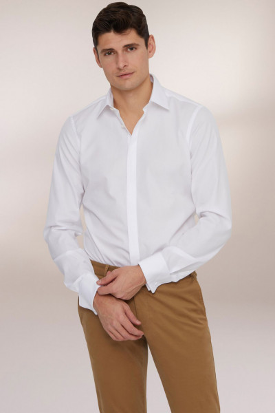 VAN LAACK Classic Cotton Tuxedo Shirt