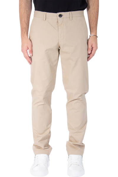PAUL SMITH Mid-Fit Organic Cotton Chino Pants