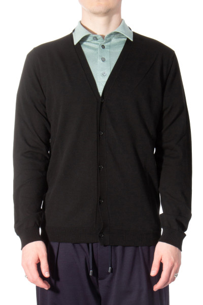 ROBERTO COLLINA Knitted Cotton Cardigan