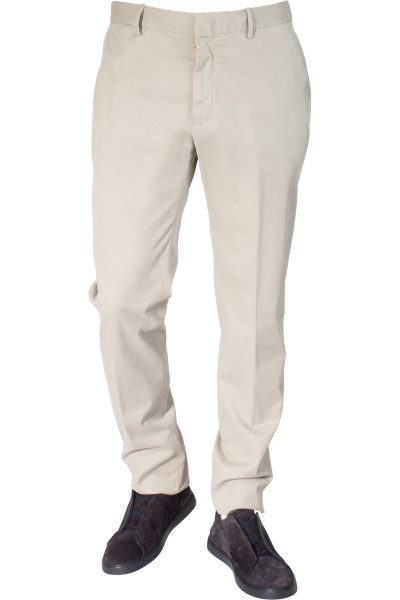 ZEGNA Premium Cotton Stretch Pants