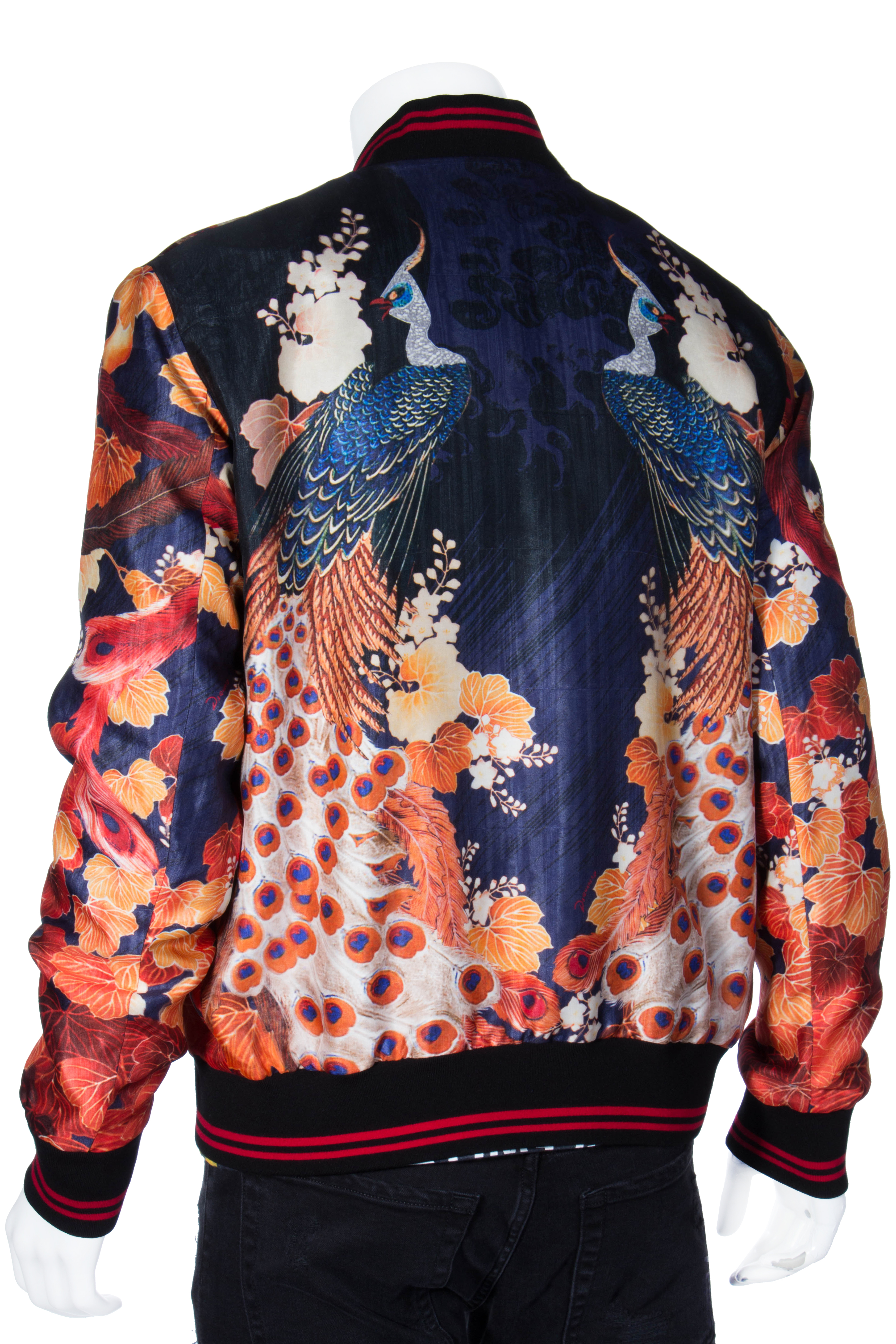 dsquared floral jacket