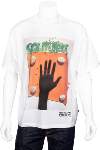 VERSACE JEANS COUTURE Capsule T-Shirt Hand Print