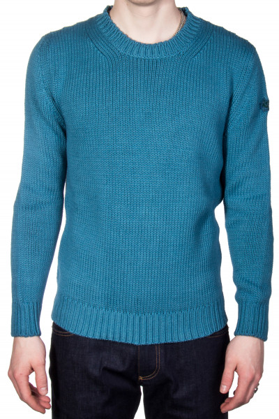 ETRO Cotton Knit Sweater Pegasus Patch