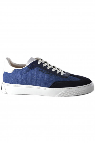 WOOLRICH Canvas Eco Court Sneakers