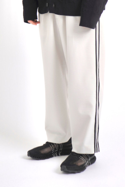 Y-3 Uniform Straight Leg 3 Stripe Pants