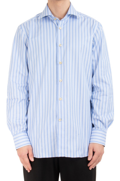 KITON Striped Cotton Shirt