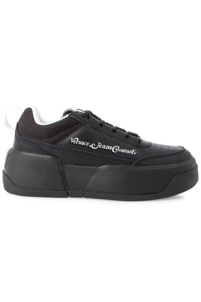 VERSACE JEANS COUTURE Low Top Leather & Cordura Sneakers Ravewing