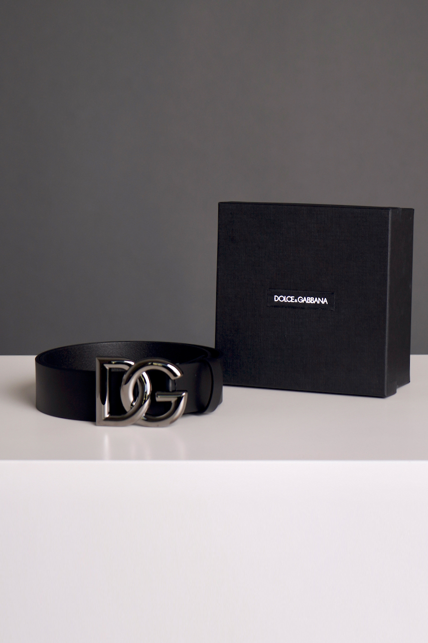 Overvåge Opdatering Situation DOLCE & GABBANA DG Logo Lux Leather Belt | Belts | Belts & Ties |  Accessories | Men | mientus Online Store