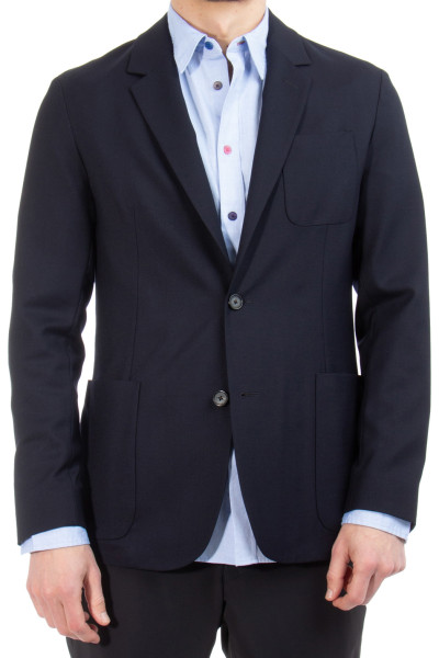 PAUL SMITH Tailored-Fit Patch-Pocket Wool Blazer