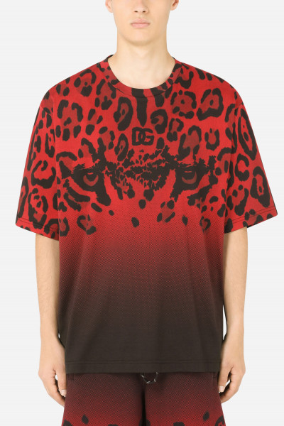 DOLCE & GABBANA T-Shirt Leopard Print