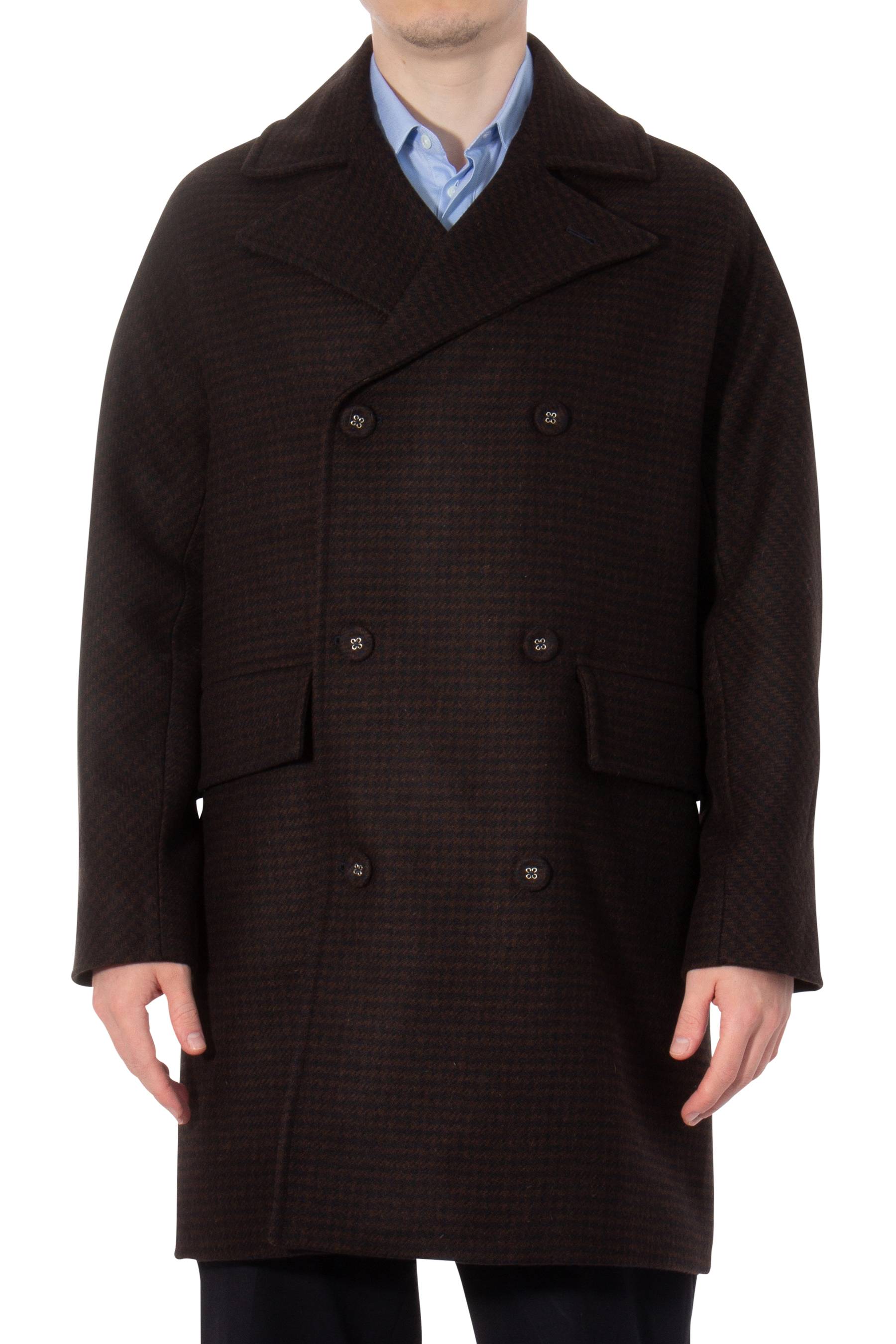 OFFICINE GÉNÉRALE Virgin Wool Coat Malone | Coats | Jackets & Coats ...