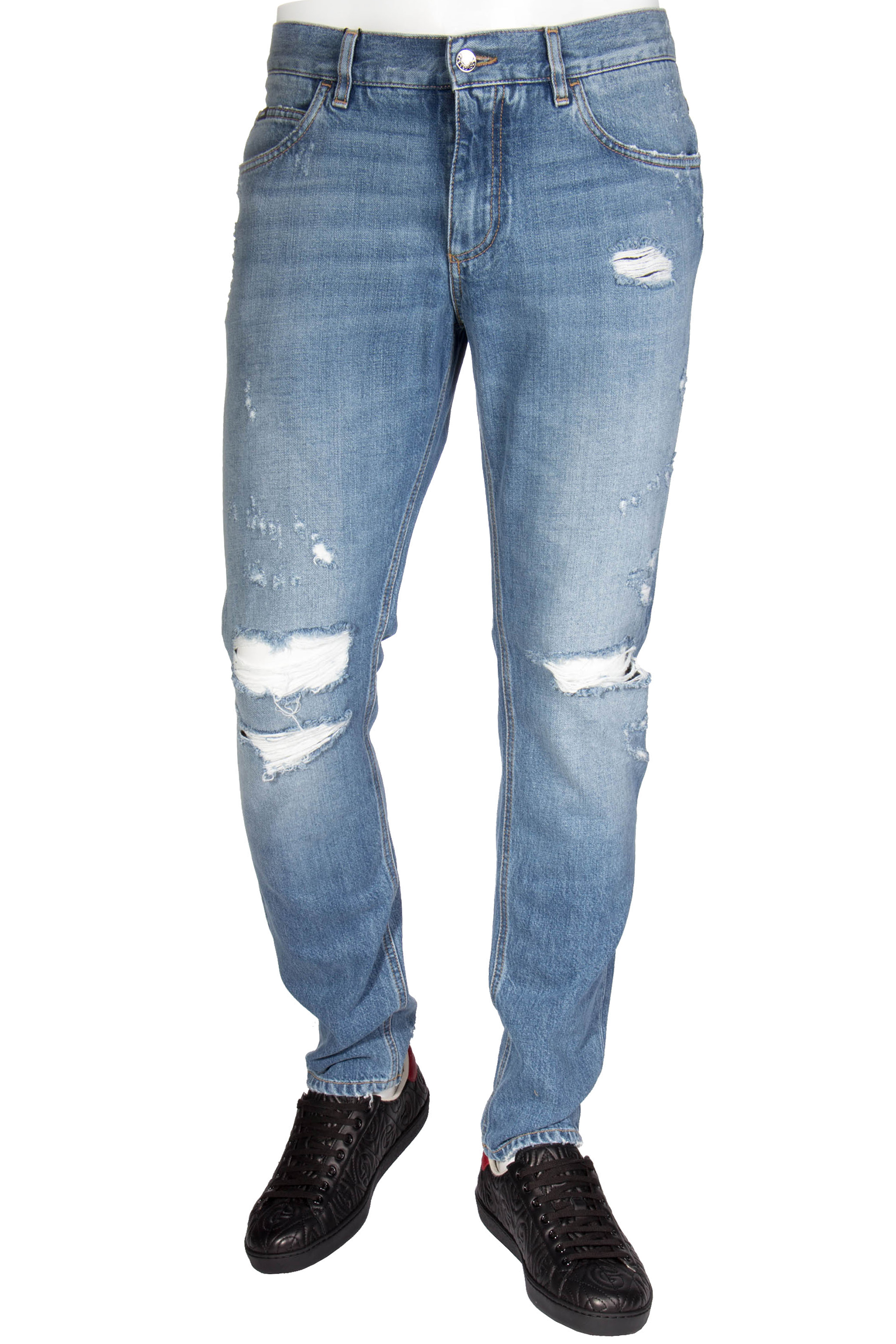 DOLCE & GABBANA Destroyed Jeans | Jeans | Clothing | Men | mientus ...