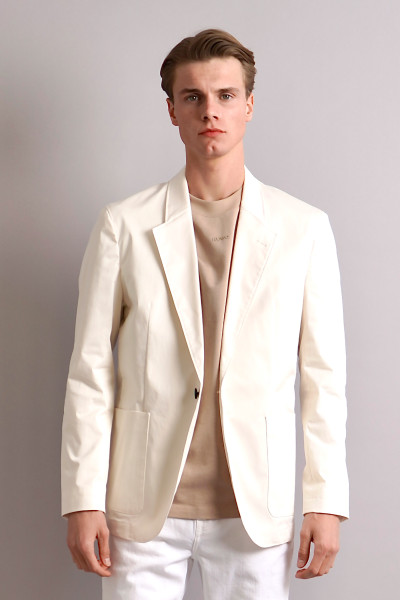 HUGO Modern-Fit Cotton Stretch Jacket Krisdo