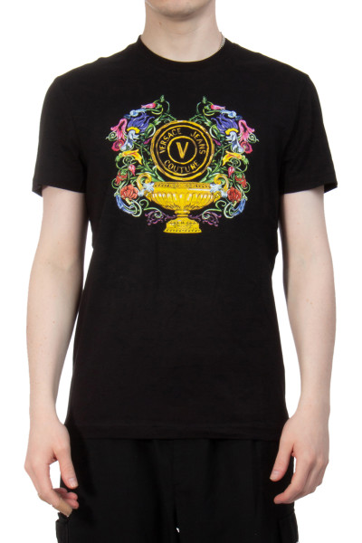 VERSACE JEANS COUTURE V-Emblem Garden T-Shirt