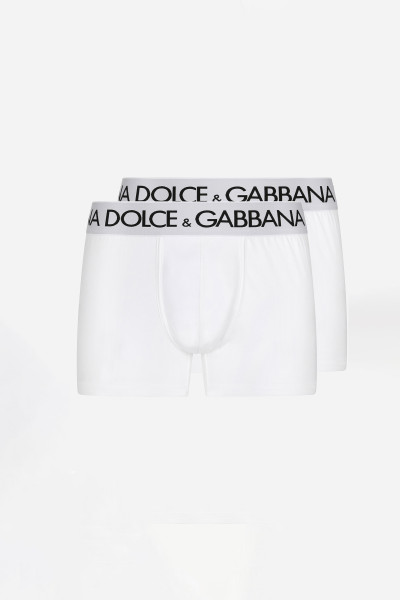 DOLCE & GABBANA 2-Pack Strech Cotton Jersey Boxers